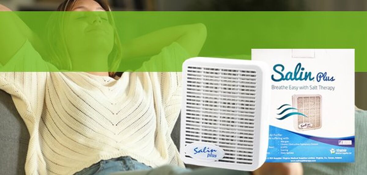 £120 OFF Salin Plus Salt Therapy Air Purifier SAVE now and buy yours from Peak Pharmacy